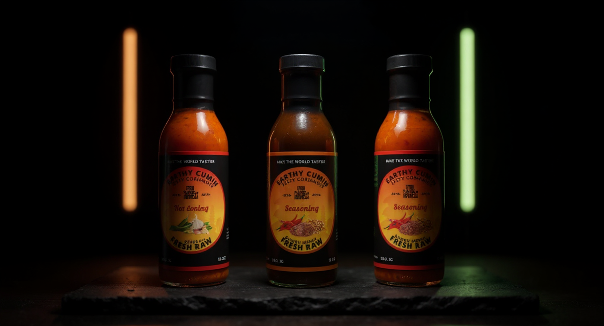 Dressings, sambals, and sauces