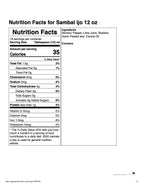 Sambal Ijo fiery serrano